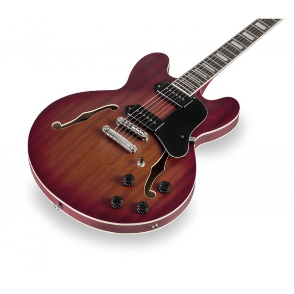 SOUNDSATION Chitarra semiacustica double cutaway con Single coil