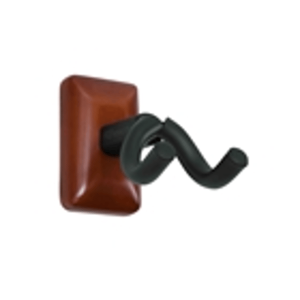 Gator Frameworks GFW-UKE-HNGRMHG Supporto da parete per ukulele e mandolino con piastra in mogano