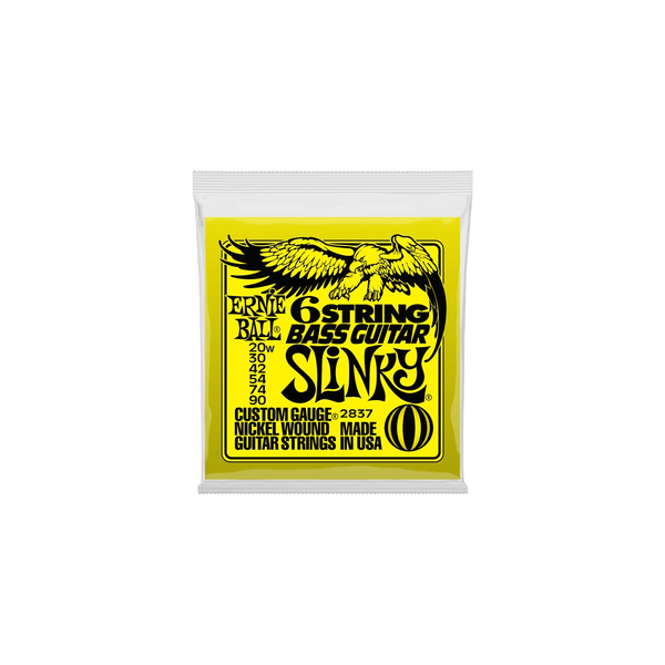 Ernie Ball 2837 Nickel Wound 6 corde Scala Corta 20-90
