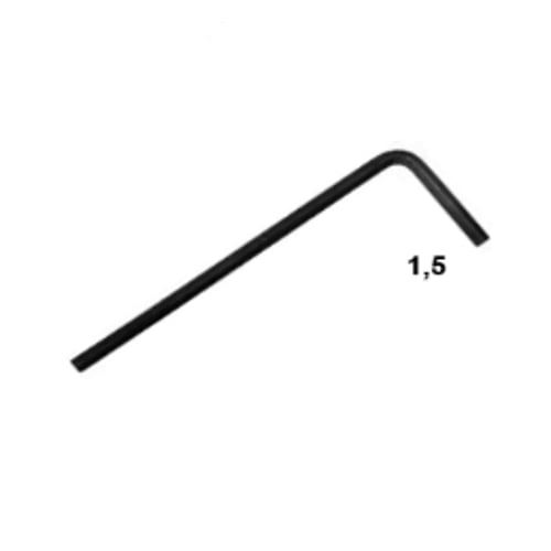 GOTOH Set 5 Chiavi a Brugola da 1,5 mm per ponte tremolo