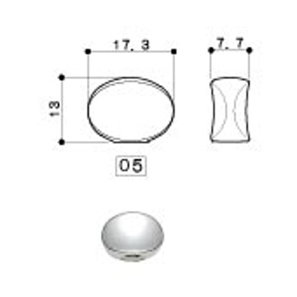 GOTOH Set di Meccaniche per Chitarra Elettrica, L6, Nickel