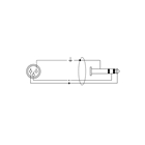Quik Lok ITST/FJS-0,3 B XLR Femmina/Jack Stereo 30 cm