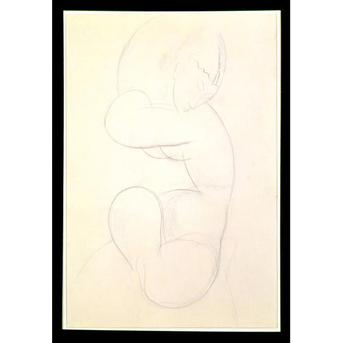 Amedeo Modigliani Nudo femminile seduto