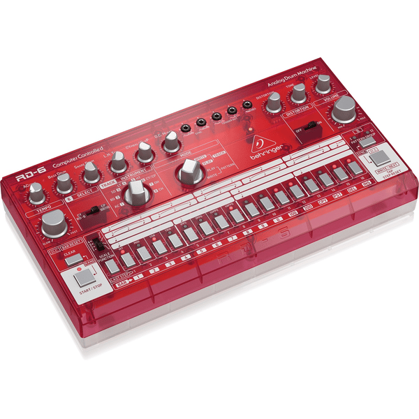 BEHRINGER RD-6 SB RHYTHM DESIGNER RED DRUM MACHINE ROSSA