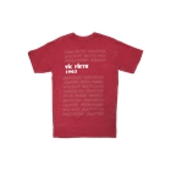 Vic Firth VAT0034-LE 1963 - Red Graphic Tee XL
