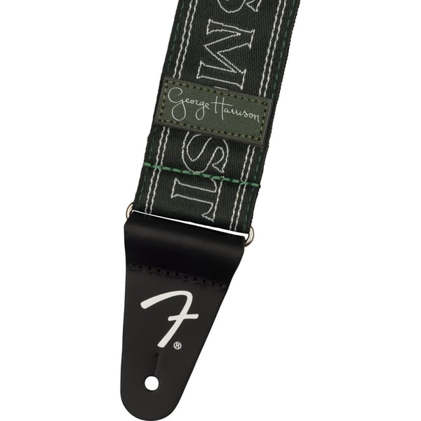 FENDER George Harrison All Things Must Pass Logo Strap Green