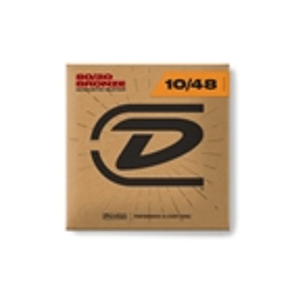 Dunlop DAB1048 Acoustic 80/20 Bronze, Extra Light Set/6