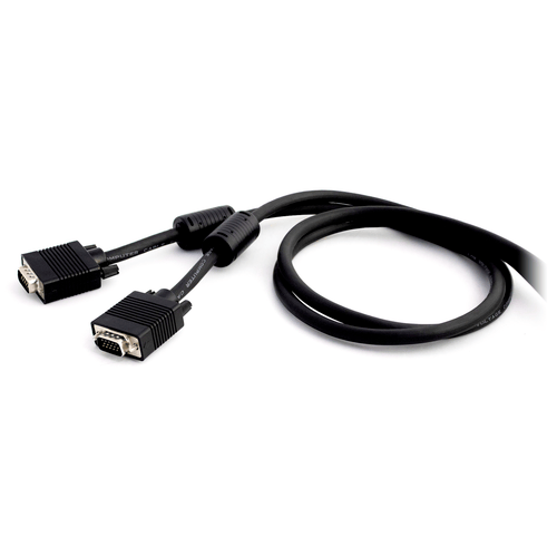 PROEL STAGE Cavo professionale VGA con connessioni D-SUB 15 poli (con ferrite) principalmente utilizzato per monitor, flat panels e proiettori. Lunghezza 10.0 m Altre lunghezze disponibili: visualizzare le specifiche tecniche