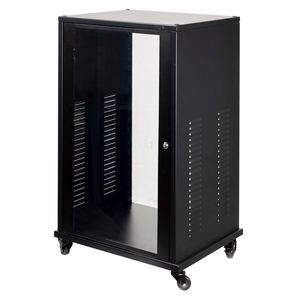 PROEL STAGE Porta anteriore ad 18U, realizzata in plexiglass con telaio in acciaio