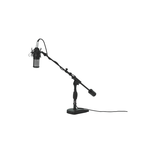 Gator Frameworks GFW-MIC-0822 Supporto microfono con asta telescopica per desktop e strumenti