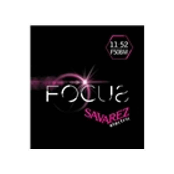 Savarez F50BM Corde Focus per Chitarra Elettrica 11-52, Set/6