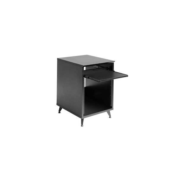 Gator Frameworks GFW-ELITEDESKRK-BLK Rack studio 10U in nero<br>