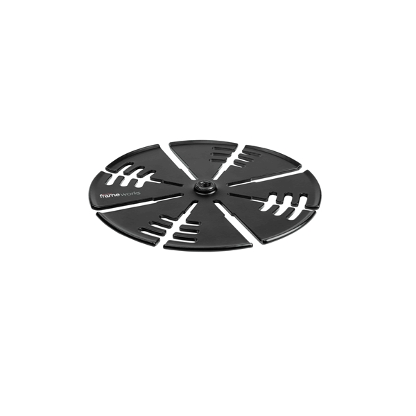 Gator Frameworks GFW-CABLEHNGRTRAY Organizzatore per cavi per aste microfoniche<br>