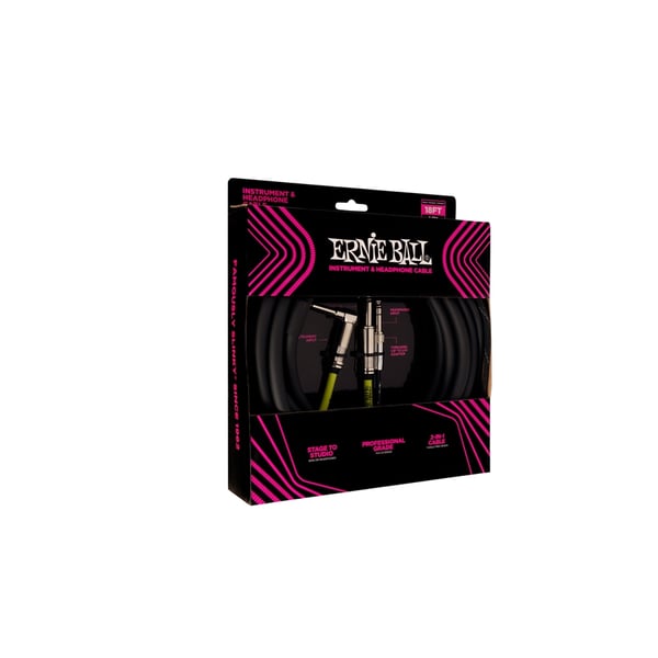 Ernie Ball 6411 Instrument and Headphone Cable