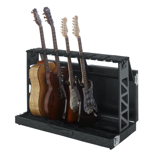 Gator Cases GTRSTD6 Supporto rack 6 chitarre richiudibile<br>