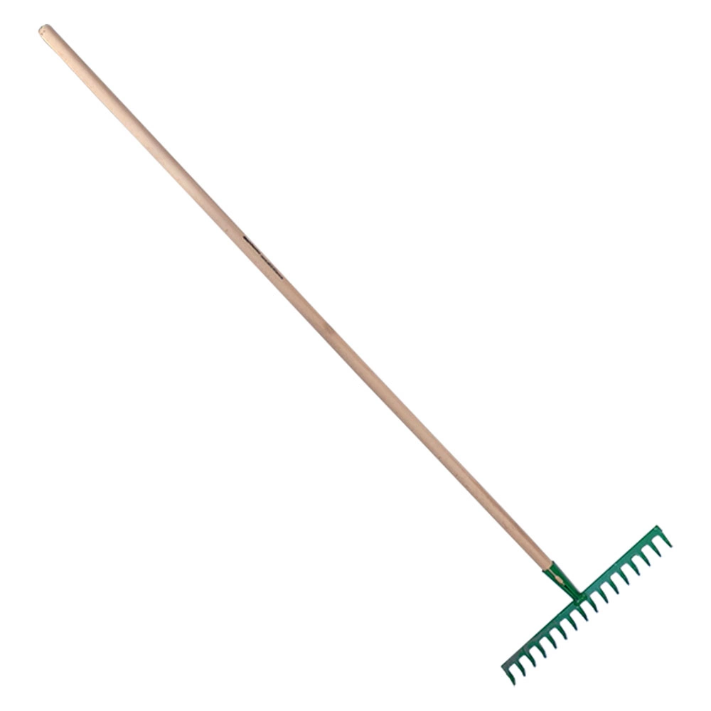 Rastrello per erba VERDEMAX - 32 denti - cm 55 - verniciato epossidico Rastrello per erba VERDEMAX - 32 denti - cm 55 - verniciato epossidico