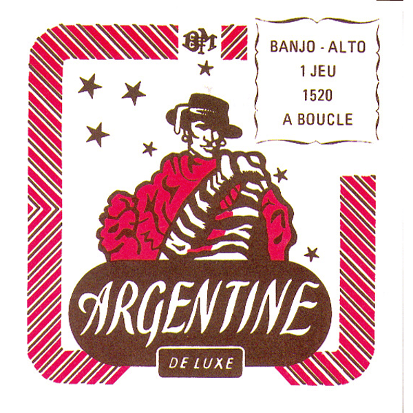 Argentine 1520 Set 4 corde per Banjo Alto