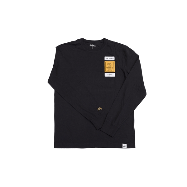 Zildjian ZALS0015LONG SLEEVE BLACK TEE 2XL