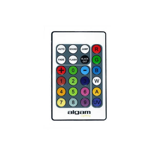 Algam Lighting SLIMPAR-510-HEX Proiettore Par LED 5 x 10W RGBWAU