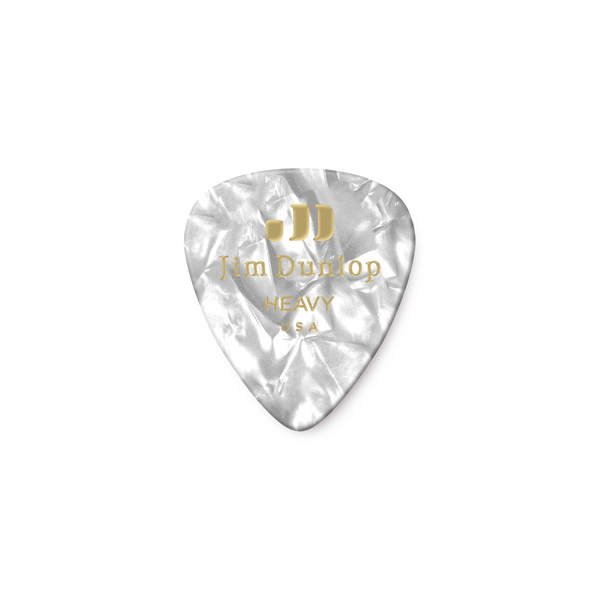Dunlop 483R#04 White Perloid - Heavy
