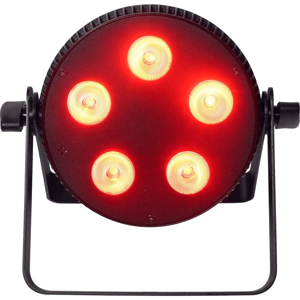 Algam Lighting SLIMPAR-510-HEX Proiettore Par LED 5 x 10W RGBWAU