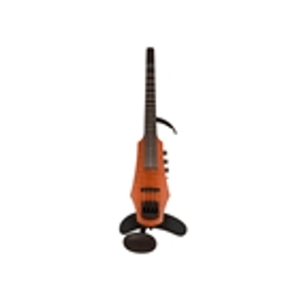 NS Design CR Fretted Electric Violin 4 Amber Stain
