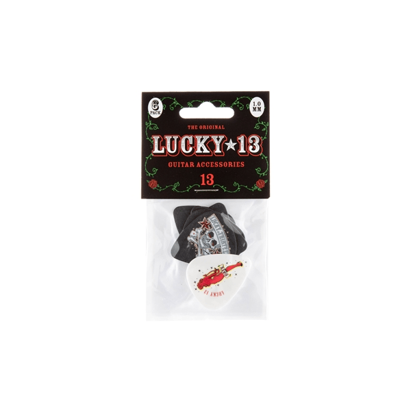 Dunlop L13BP1.0 Lucky 13 1.0mm Player/6