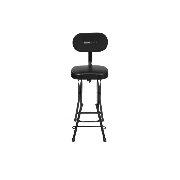Gator Frameworks GFW-GTR-SEAT Sgabello con stand per chitarra<br>