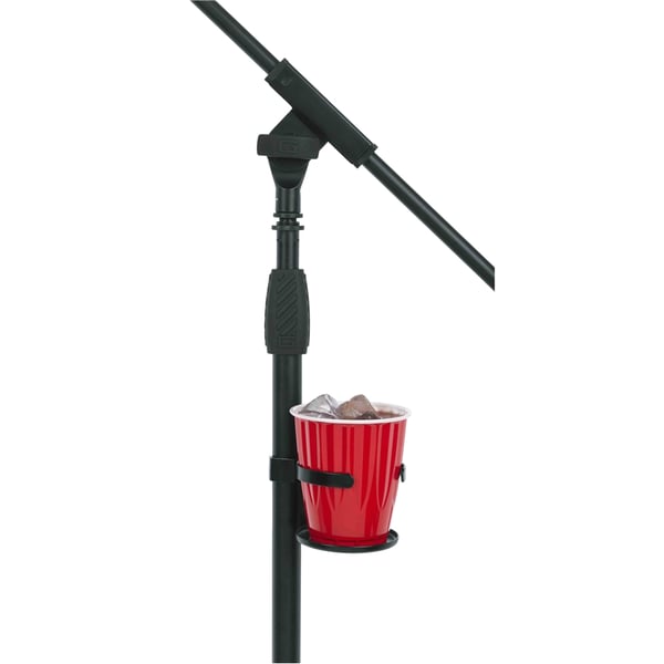 Gator Frameworks GFW-SINGLECUP - Porta bevande per asta microfonica