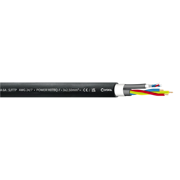 Cordial ELC CDP1-25BLACK500
