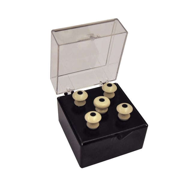 Martin & Co. 18APPBI Set Pin, White, Inlay Black, Basso