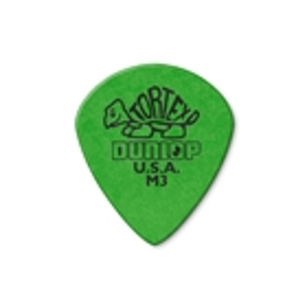 Dunlop 472R Tortex Jazz Green M3