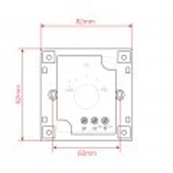 HELVIA Attenuatore di Volume 5W per diffusori a 70-100V, 4 Posizioni + Off. Modello MURA 205