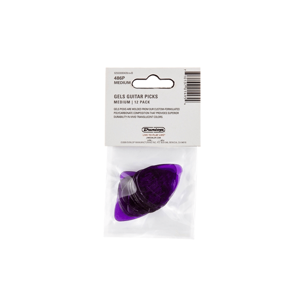 Dunlop 486PMD Gels Purple Medium