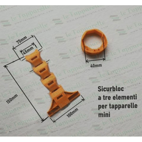 sicura antifurto per tapparelle in plastica 48cm