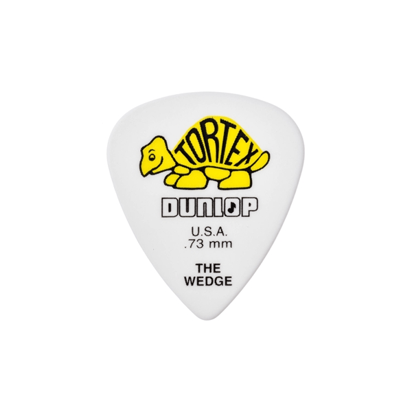 Dunlop 424R Tortex Wedge Yellow .73