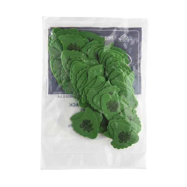 Dunlop 414R Tortex Fin Green .88