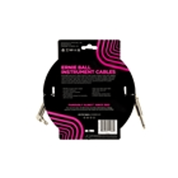 Ernie Ball Angolo dritto in PVC 4.5m da 6400