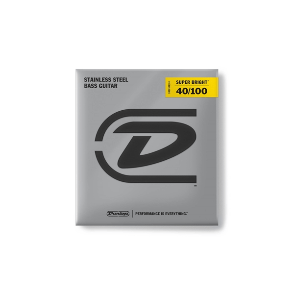Dunlop DBSBS40100 Super Bright Stainless Steel, Light Set/4