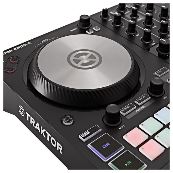 NATIVE INSTRUMENTS NATIVE INSTUMENTS TRAKTOR KONTROL S2 MKIII CONTROLLER MIDI USB 2 DECK + INTERFACCIA AUDIO 4 CANALI