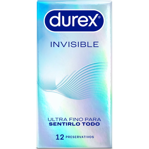 DUREX CONDOMS DUREX - PRESERVATIVI INVISIBILI ULTRA SOTTILI 12 UNITÀ
