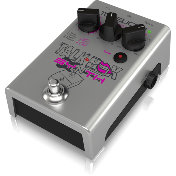 TC HELICON TALKBOX SYNTH EFFETTO TALKBOX A PEDALE PER CHITARRA E VOCE