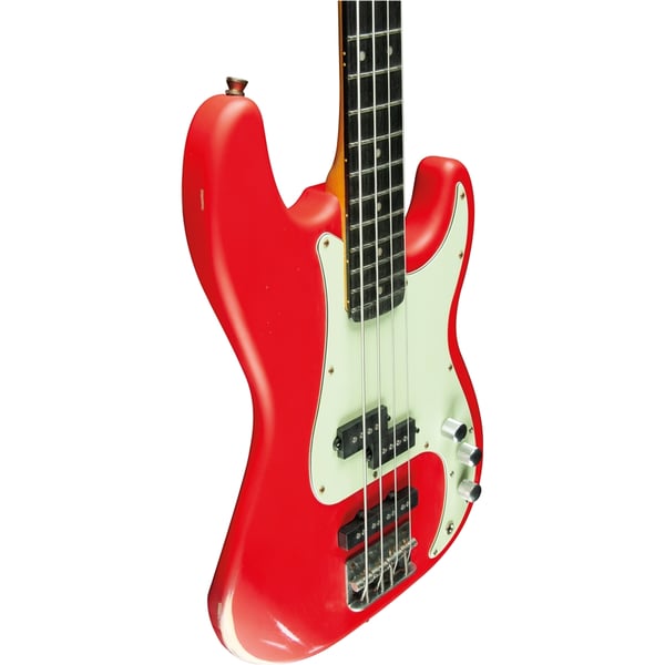 Eko Guitars VPJ-280 Relic Fiesta Red
