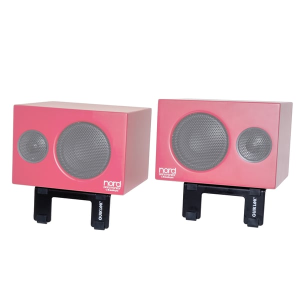 Quik Lok MST/002 Coppia di supporti speaker desktop