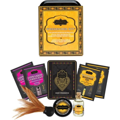 KAMASUTRA WEEKENDER TIN KIT KOKOSNUSS UND PINNEAPLE