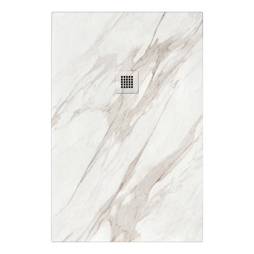 Piatto doccia nymo design finitura calacatta