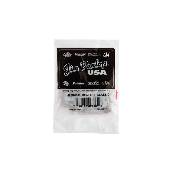 Dunlop 483R#06 Confetti Classic - Thin