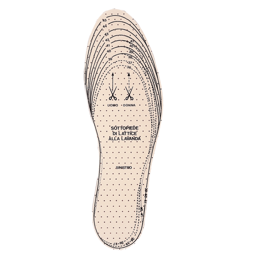 SOLETTE DX-SX LAVANDA MISURA DA 36 A 46