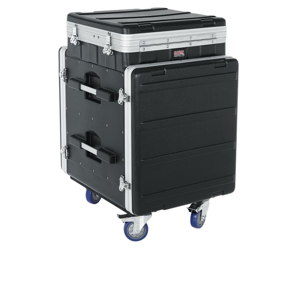 Gator Cases GRC-10X12 PU Rack audio 10U top, 12U laterale