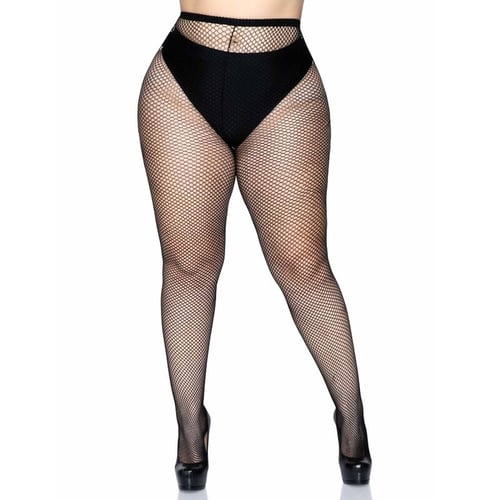 LEG AVENUE NETZSTRUMPFHOSE ÜBERGRÖSSE